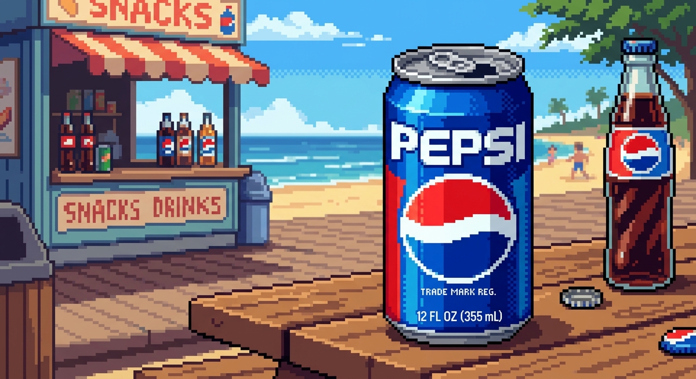 Pepsi pixel art