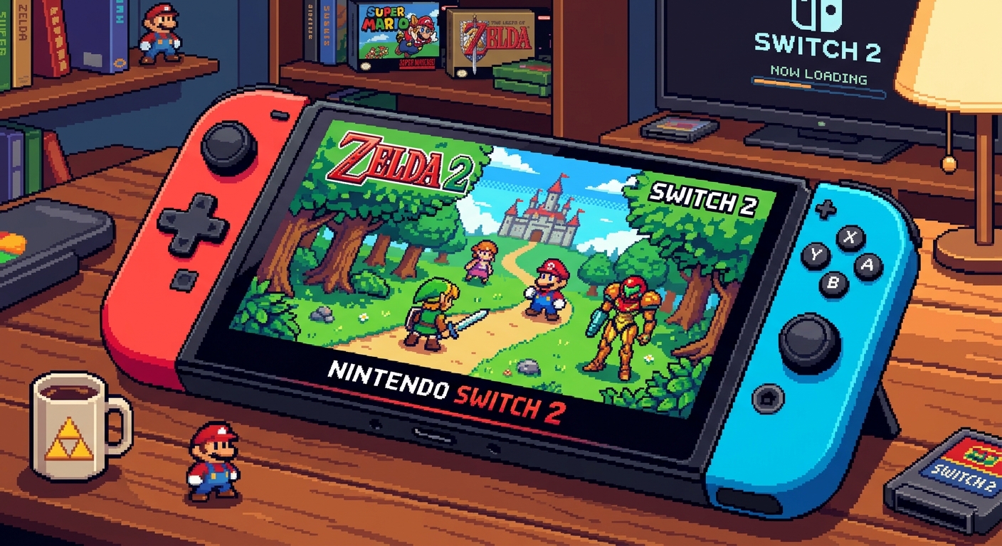 nintendo switch 2 pixel art