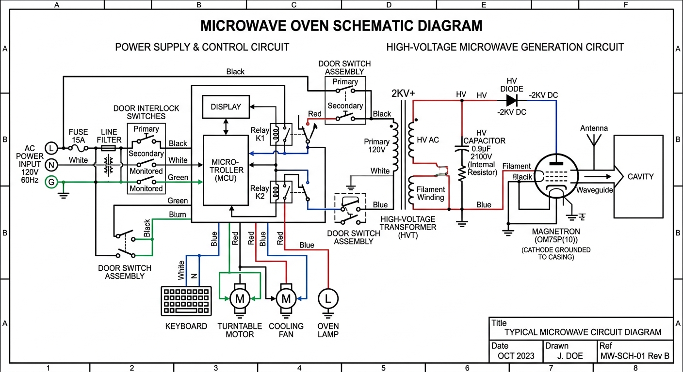 Microwave schematic