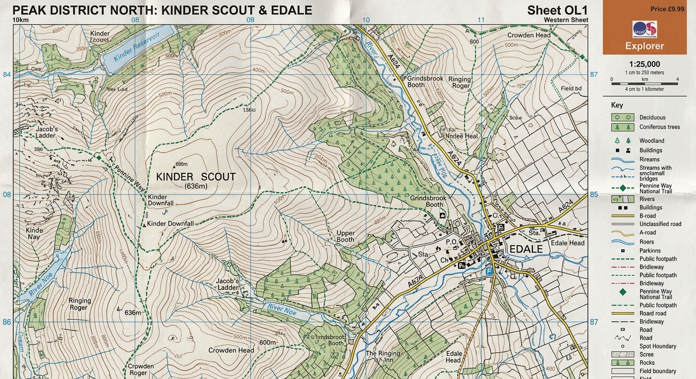 Ordnance survey map