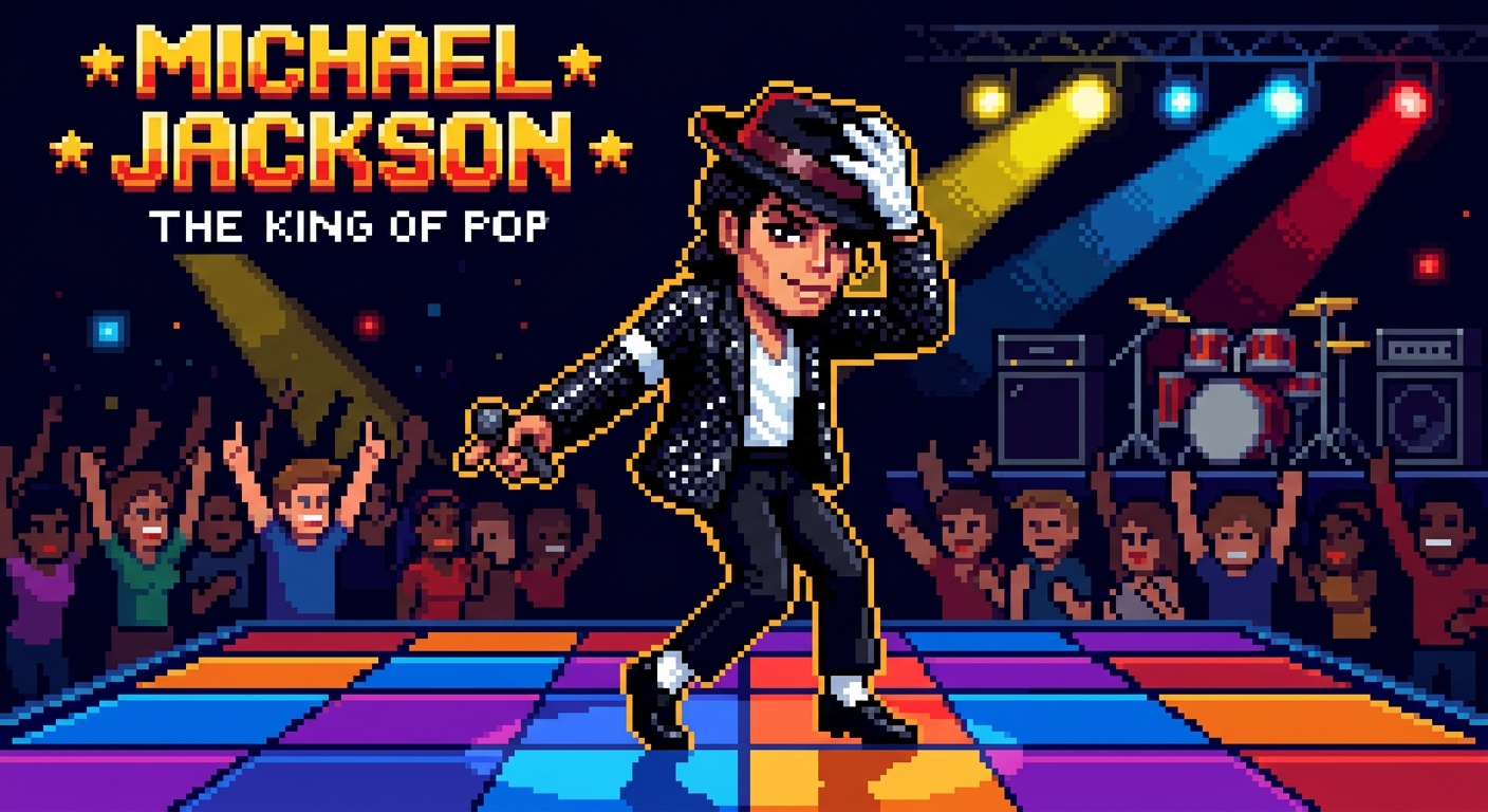 Michael Jackson Pixel art