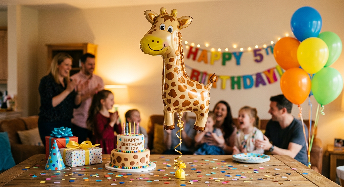 giraffe balloon