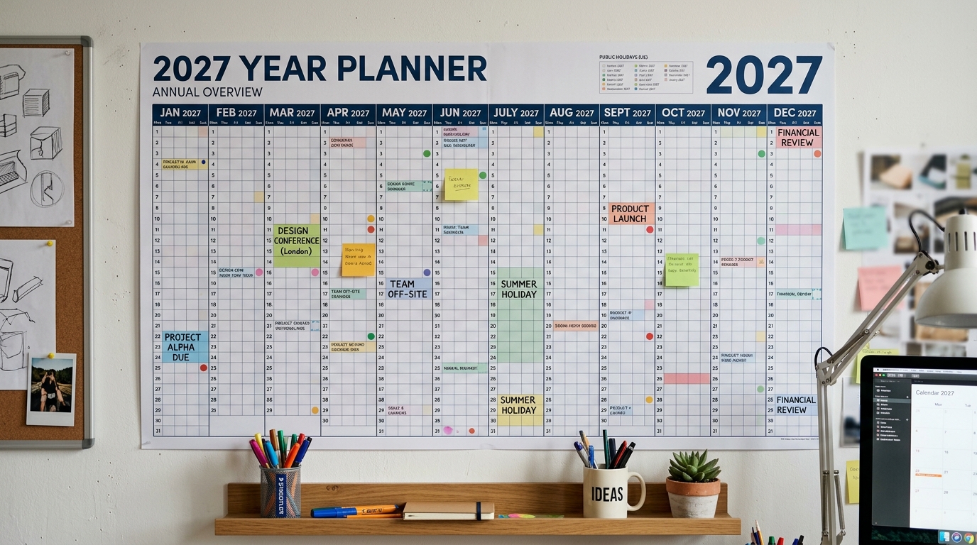2027 wall planner