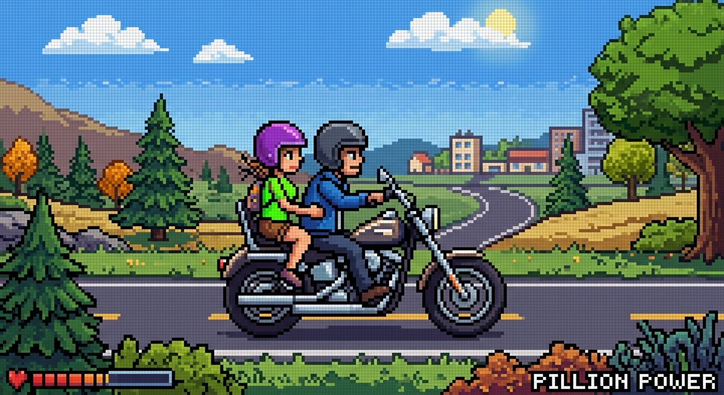 Pillions pixel art