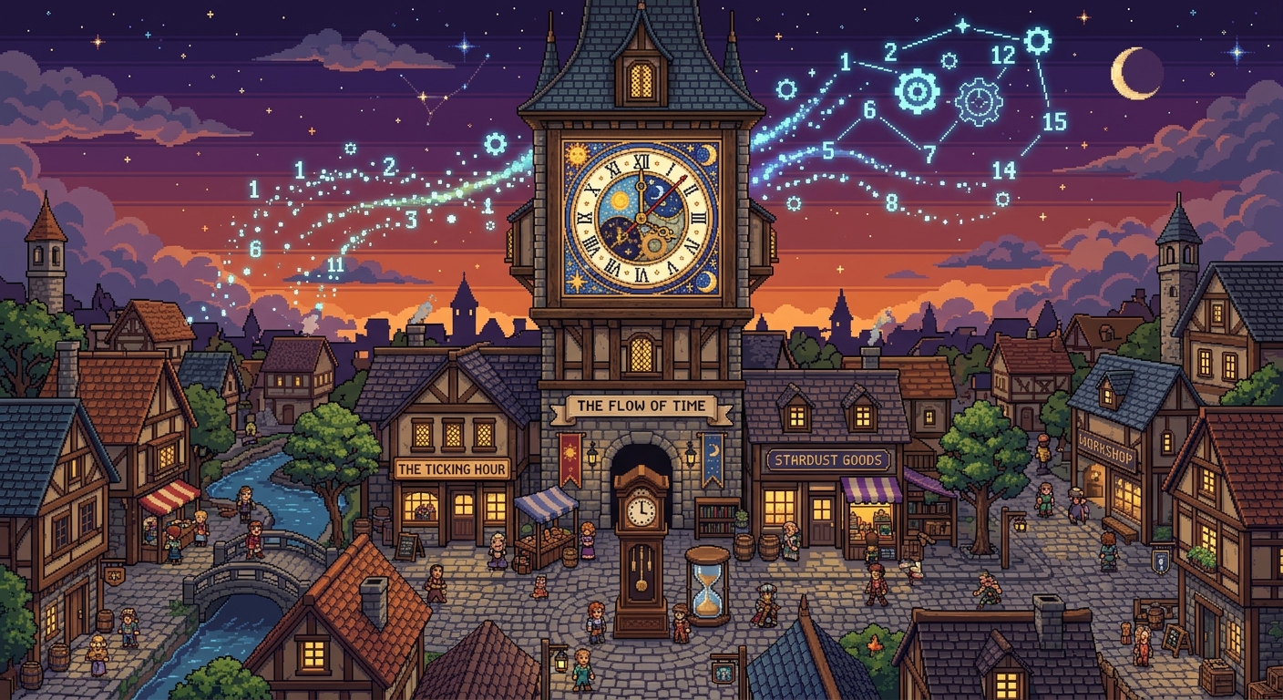 Time- Pixel Art