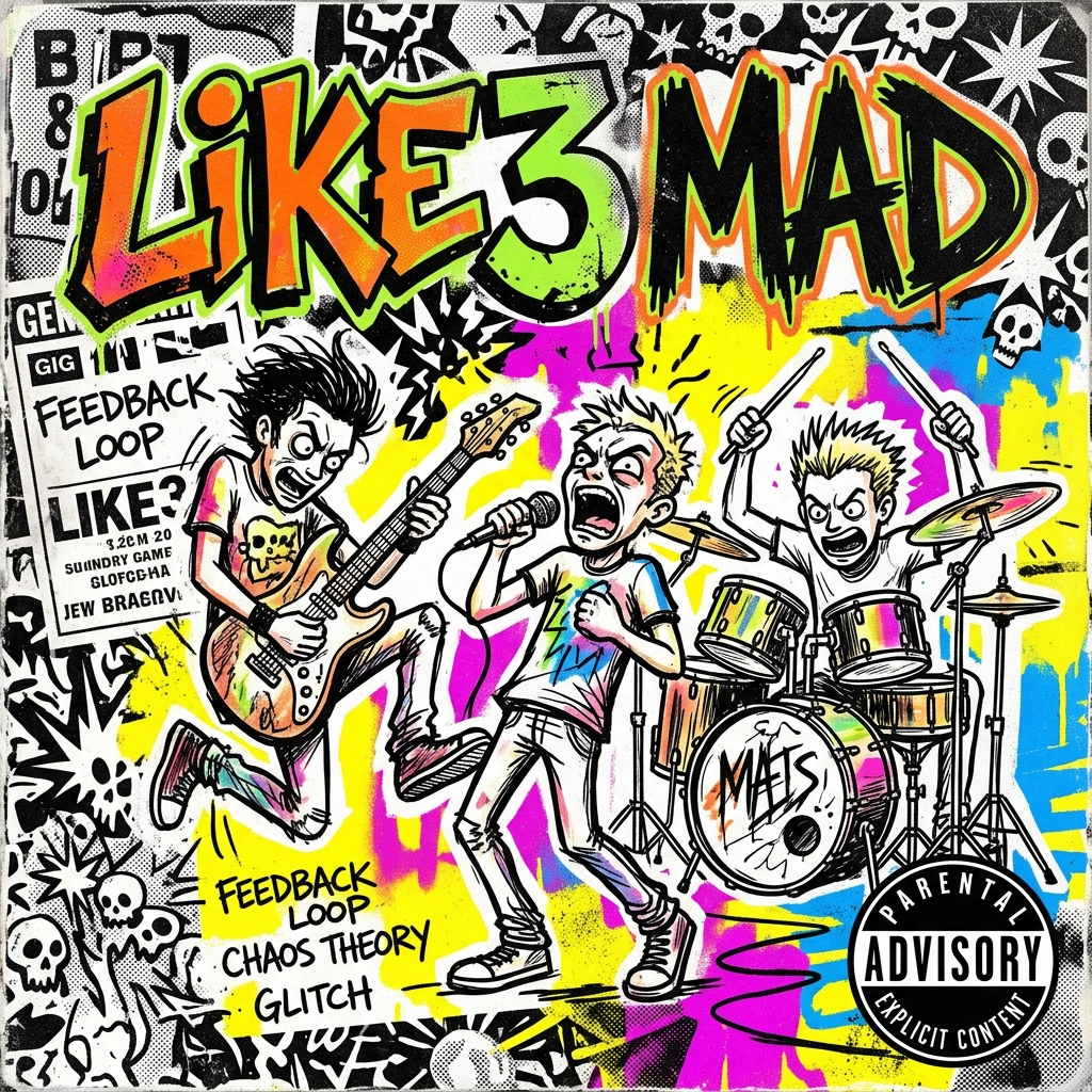 Like3 Mad CD cover