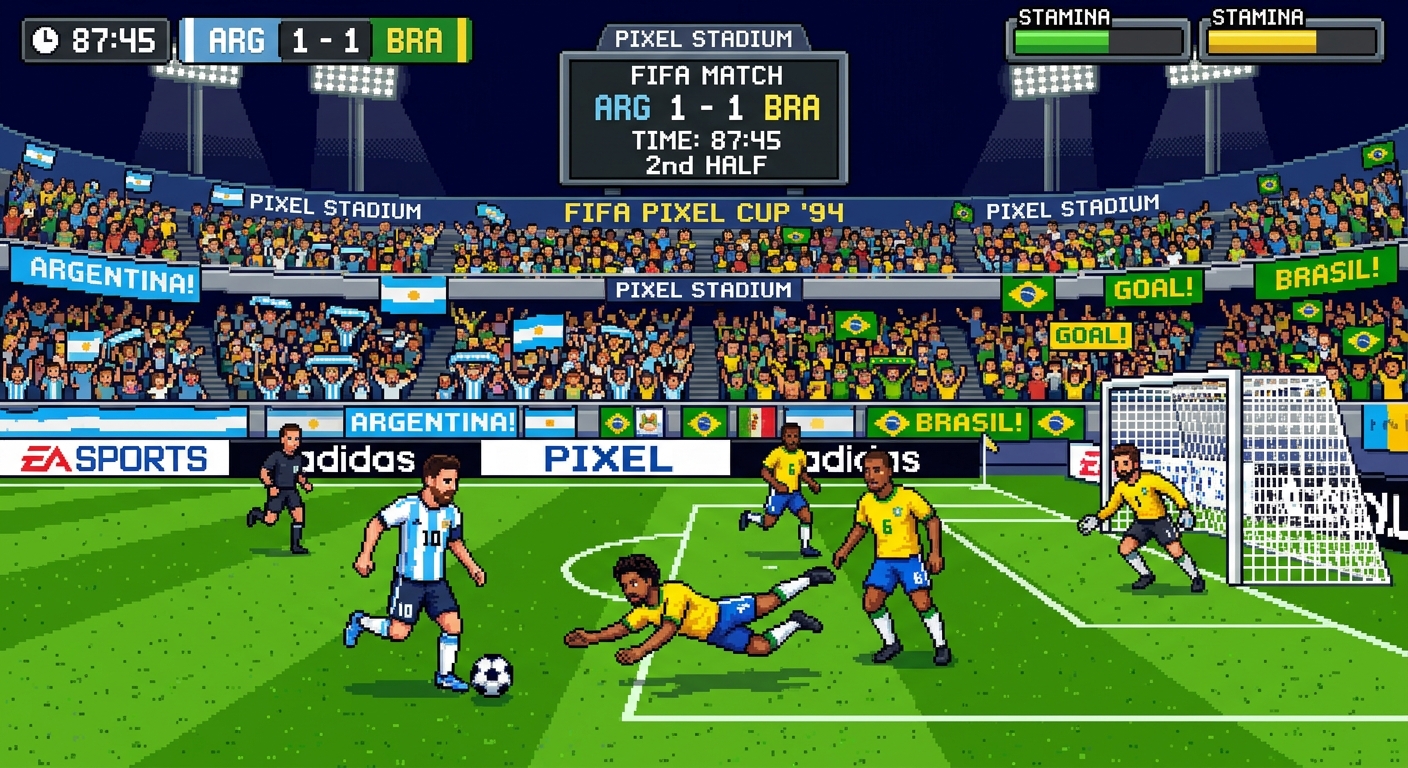 Fifa pixel art