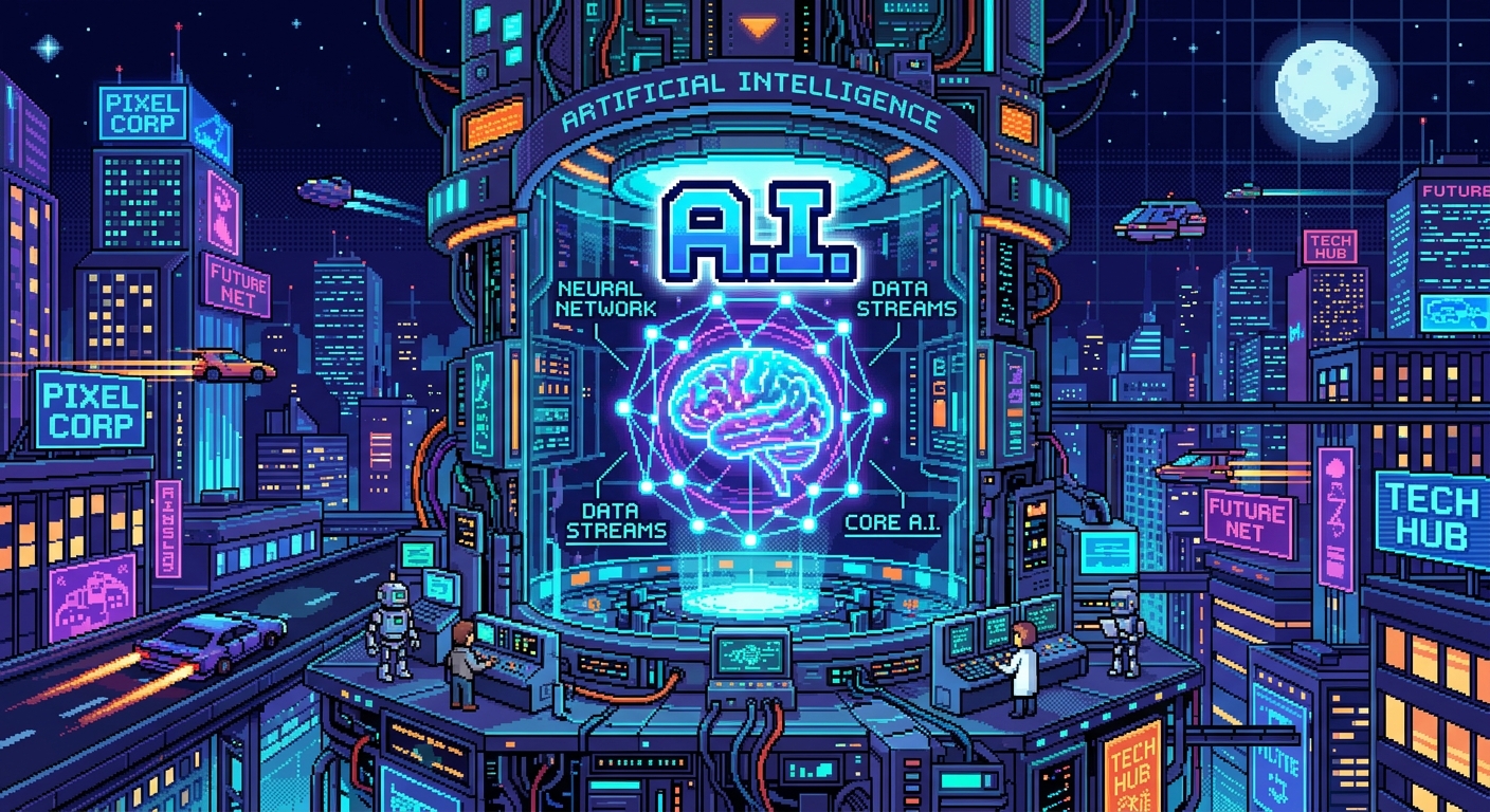A.I Pixel art