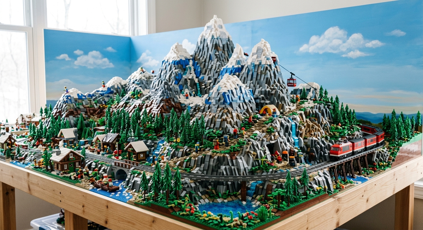 lego mountains