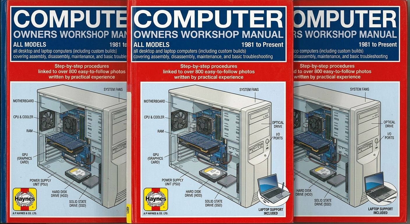 Computer haynes manual cover