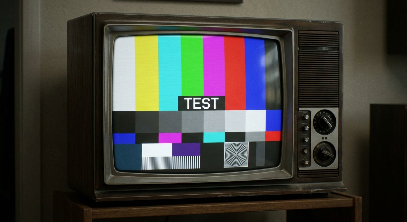 tv test screen
