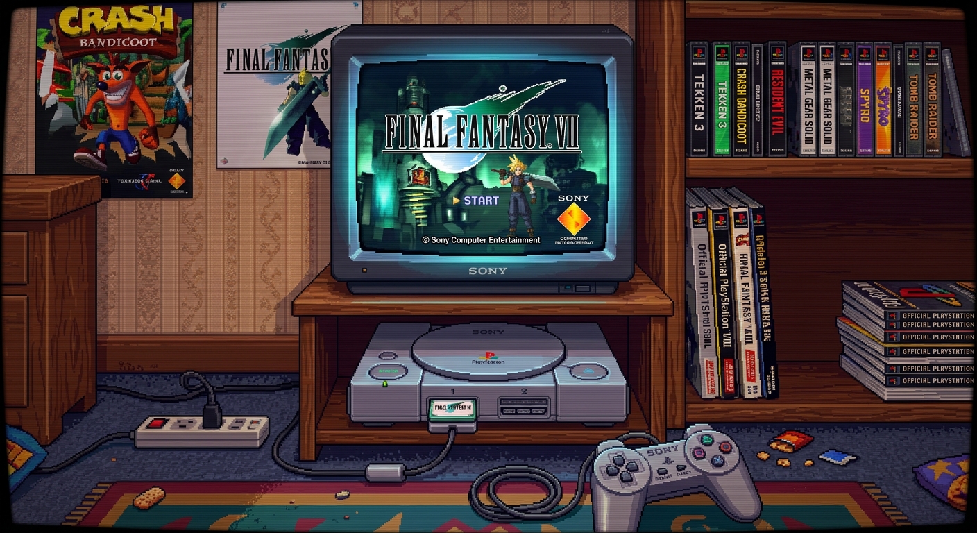 playstation pixel art